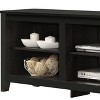 VYNXARI Black 70"W TV Stand with Open Shelves and Cable Management,Storage Cabinets with doors and shelves - 2 of 4
