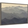 23" x 16" Santa Monica Mountains by Rob Sheppard Danita Delimont Framed Canvas Wall Art - Amanti Art: Hand-Stretched, Sawtooth Back - 2 of 4