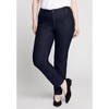 June + Vie by Roaman's Women's Plus Size Curvie Fit Bootcut Jeans - 3 of 4