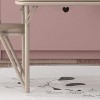 Acekool 3-Piece Folding Table and Chair Set, Square Portable Table, Soft PU Cushions, No Assembly, Space Saving, for Kitchen - 4 of 4