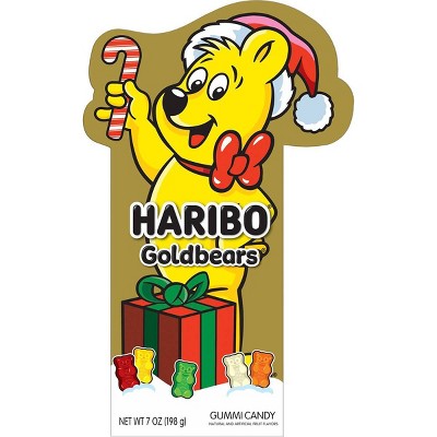 Haribo Goldbears Holiday Billboard Box Gummy Bears - 7oz