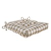 Kate Aurora Country Living Gingham Plaid Checkered Country Farmhouse Chair Cushion Pads - image 2 of 3