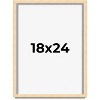 PosterPalooza | Classic Modern Yellow Picture Frame - UV Acrylic, Foam Board Backing, Hanging Hardware - 2 of 4