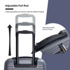 20" Carry On Luggage Airline Approved Hard Shell Suitcase with TSA Lock, Spinner Wheels -ModernLuxe - 4 of 4