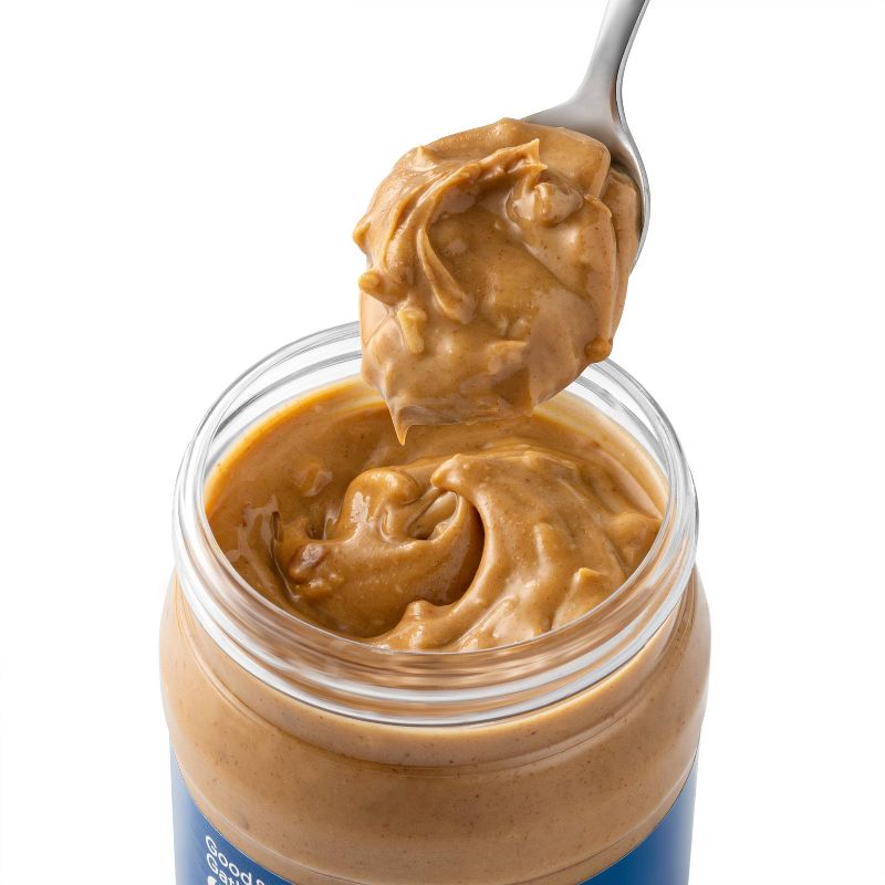Organic No Stir Crunchy Peanut Butter - 16oz - Good & Gather&#8482;, 3 of 5