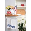C&F Home Sea To Shining Sea USA Map Patriotic Embroidered Cotton Flour Sack Kitchen Towel Dishtowel Decoration - 4 of 4