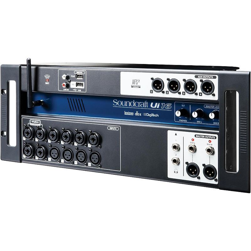 Soundcraft Ui16 Digital Mixer With Wi-Fi Router, 2 of 7