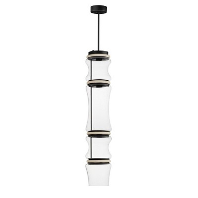 ET2 Lighting Syndicate 4 - Light Pendant in  Black