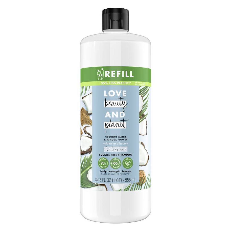 Love Beauty and Planet Coconut Water & Mimosa Flower Sulfate-Free Shampoo, 3 of 9