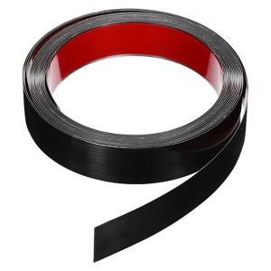 Unique Bargains Self-Adhesive Stainless Steel Mirror Finish Peel and Stick Wall Trim - 1 of 4