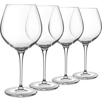 Luigi Bormioli Prestige Riesling Wine Glasses, 15 oz, Set of 4