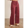 Women's Cozy Chic Wide Leg Corduroy Pants - In February - 3 of 4