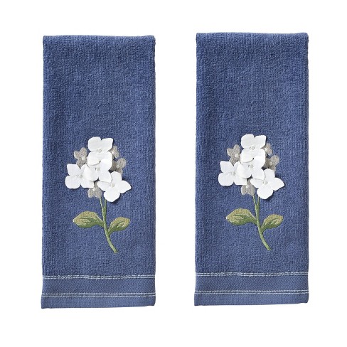 Ornate Medallion Embroidered Hand Towel