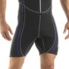 SEAC M.Corto Trendy Man 2.5mm Neoprene Shorty Wetsuit with Front Zip for Water Sports - 3 of 3