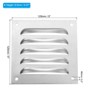 Unique Bargains Stainless Steel Screen Mesh Rust-proof Wall Ceiling Vent Cover - 2 of 4