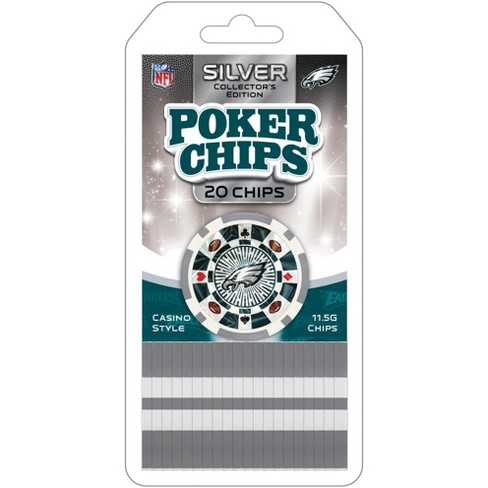 Philadelphia Eagles 3-Pack Poker Chip Golf Ball Markers