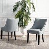 Afton 20" H Side Chair With Nail Head Trim (Set of 2) - MCR4715 - Safavieh Couture - 2 of 4