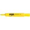 School Smart Tank Style Highlighters, Chisel Tip, Yellow, Pack of 12 - 2 of 4