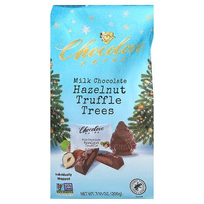 Chocolove, Milk Chocolate Hazelnut Truffle Trees, 7.05 oz