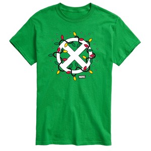 Men's - Marvel - Holiday Xmen Logo Short Sleeve Graphic T-Shirt - 1 of 3