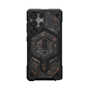 UAG Galaxy S25 Ultra Case, Monarch Pro, Forged Carbon with Copper - 1 of 4