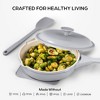 Granitestone Zuka Everyday Pan 8" Nonstick Multi-Functional Saute Pan with Lid and Nylon Spoon - 3 of 4