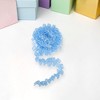 Unique Bargains Ribbon Crinkle with Double Ruffle Hem Polyester 35.83"x0.98" 1 Pc - 2 of 3