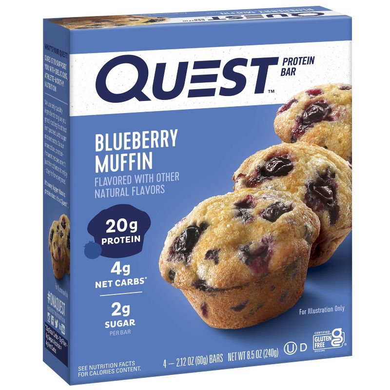 Quest Nutrition Protein Bar - Blueberry Muffin, 3 of 11