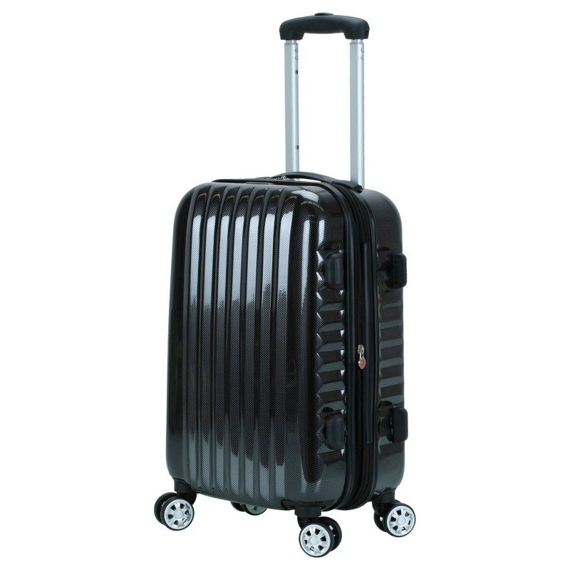 Rockland Melbourne Expandable ABS Hardside Carry On Spinner Suitcase, 6 of 12
