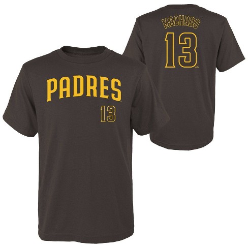 Mlb San Diego Padres Boys' Manny Machado T-shirt - L : Target