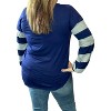 Women's Long Sleeve Fashion Top - honeyme - 2 of 2