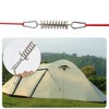 Unique Bargains Rope Buckle Tensioner Silver Tone 4 Pcs - 2 of 4