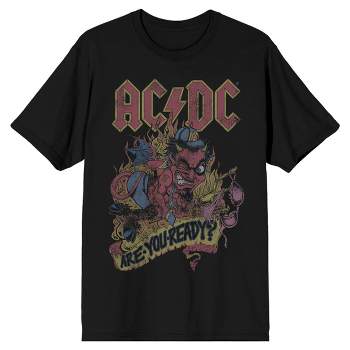 AC/DC Are You Ready Men's Black T-shirt