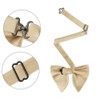 INSPIRE CHIC Men's Pre-tied Adjustable Satin Bow Tie - 2 of 4