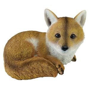Design Toscano Diablo The Baby Red Fox Statue - 1 of 4