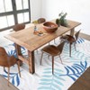 Modern Throw Rugs Botanical Area Rug Machine Washable Rug Stain Resistant Easy Cleaning Area Rug Low Pile Floor Cover Folding Carpet For Home Decor - 2 of 4