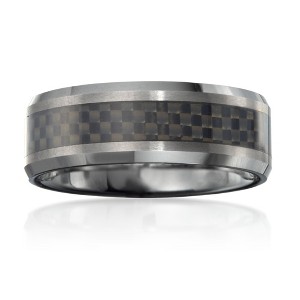 Ross-Simons Men's 8mm Tungsten Carbide Wedding Ring - 1 of 2