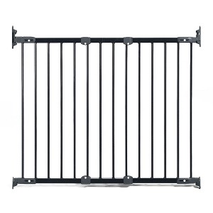 Tramull Angle Mount Safeway Hardware Mounted Safety Gate - Black - 1 of 1