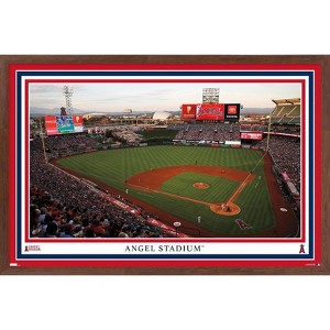 Trends International MLB Los Angeles Angels - Angel Stadium 22 Framed Wall Poster Prints - 1 of 4