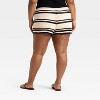 Women's Mid-Rise Openwork Pull-On Shorts - Universal Thread™ - 2 of 3