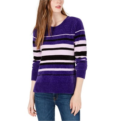 maison Jules Womens Chenille Pullover Sweater