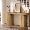 Hommoo Farmhouse Long Console Table with Foyer Stand - 3 of 4