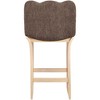 Meridian Furniture,Shaw Chenille Fabric Upholstered Counter Stool - 3 of 4