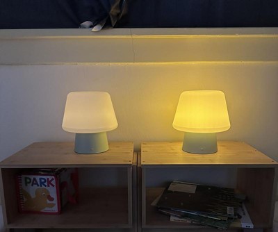 Portable Mushroom Lamp (Includes LED Light Bulb) Green - Room Essentials™