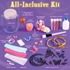 Joyfy Fairy Lantern Craft Kit, 2-in-1 Moon Lamps Arts and Crafts for Kids, Creative Activities, DIY Fairy Toys, Birthday Easter Gift for Girls Age 6 + - 2 of 4