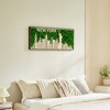 New York Moss City Silhouette Metal Wall Art Medium - 2 of 4