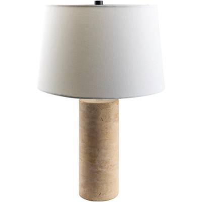 Mark & Day Sheree 22"H x 14"W x 14"D Modern Beige Table Lamps