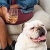 Drink Wine and Love on My Dog Wine Glass 18 oz - 2 of 2