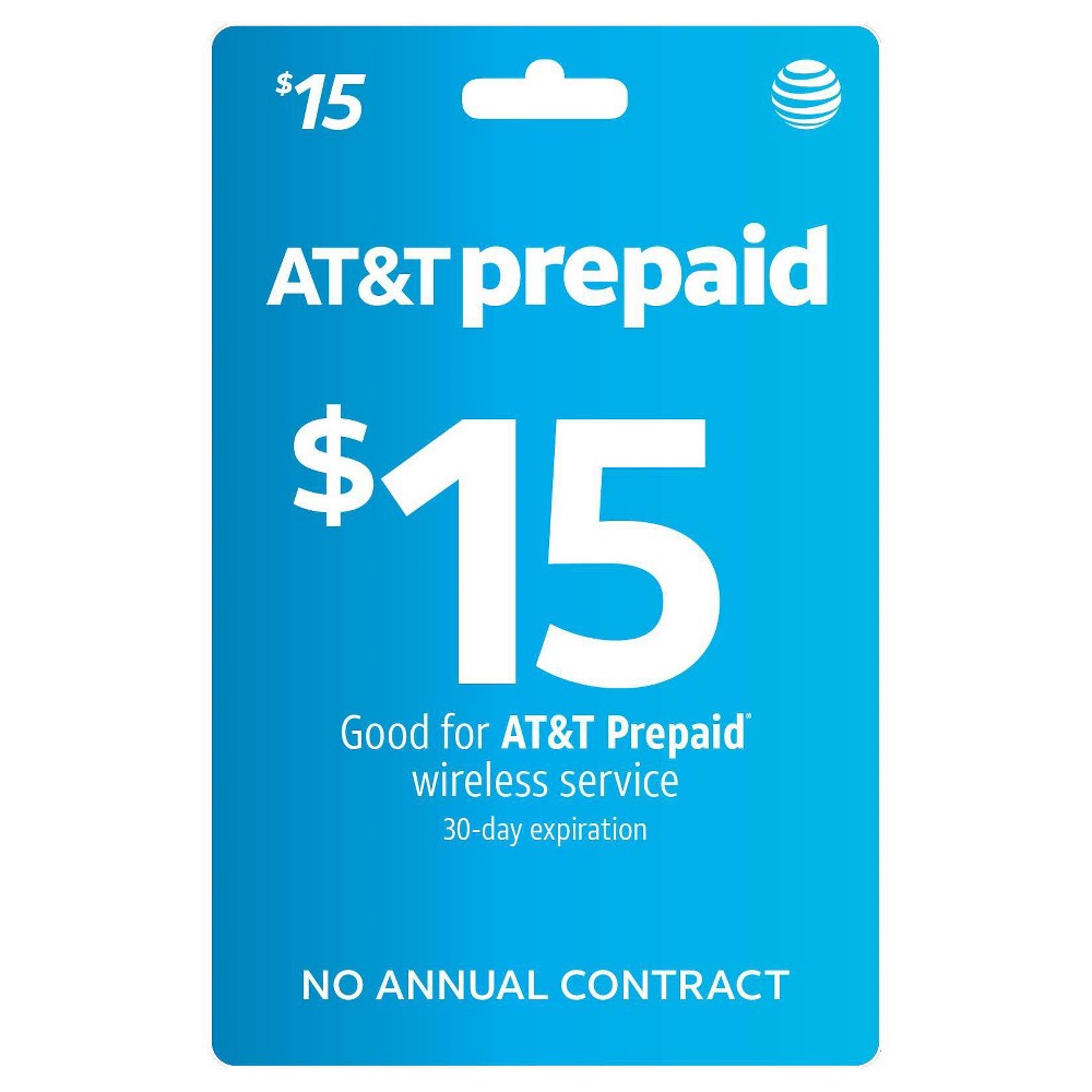 Photos - Other for Mobile AT&T $15 Prepaid Phone Card (Email Delivery)