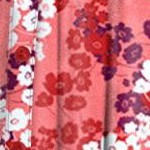 sweet coral ditsy bloom